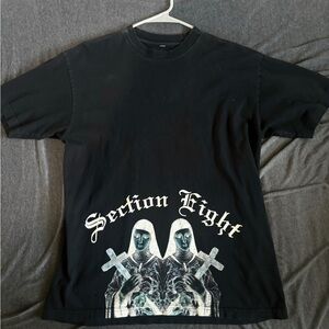 Section8 “we pray for better” Black Tee
